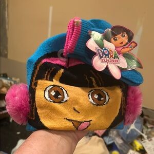 Vintage Dora  the explorer hat/gloves